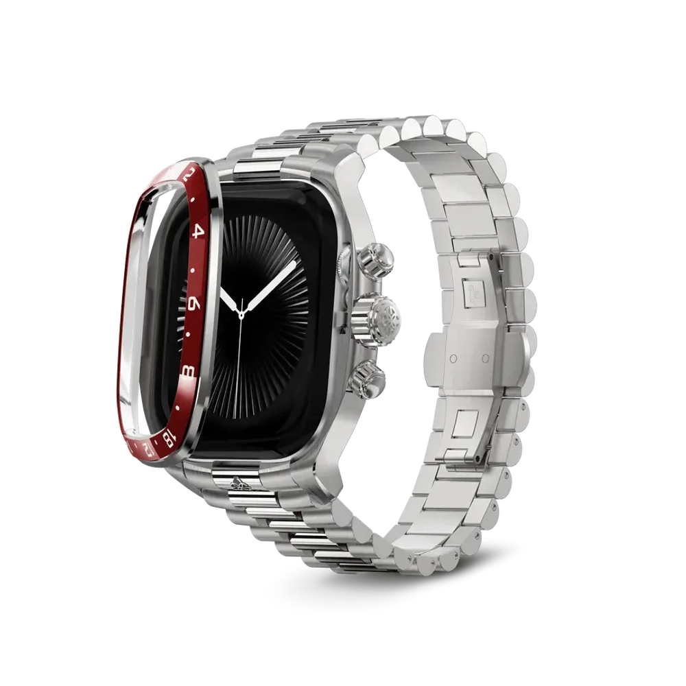 Корпус Apple Watch 46mm - CRCS46 - SilverRed