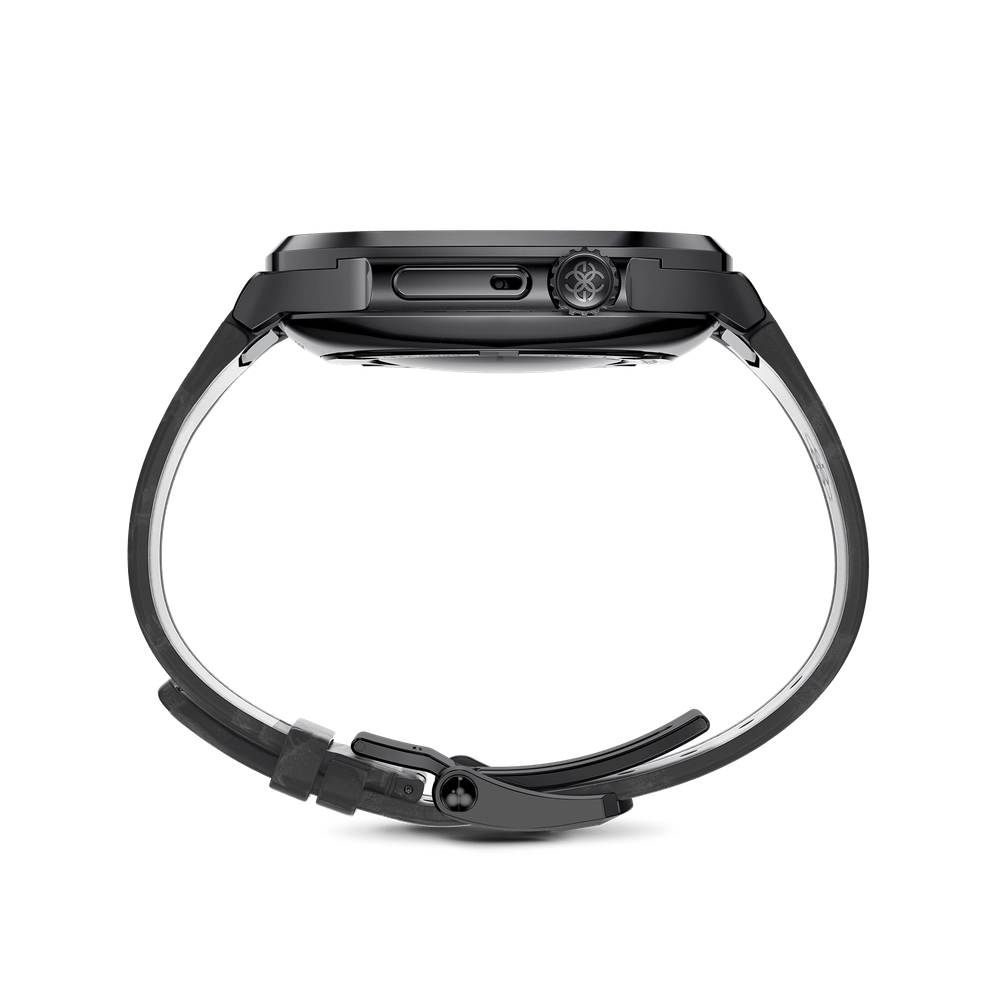 Корпус Apple Watch 45mm - ROYAL45 - Black Leather