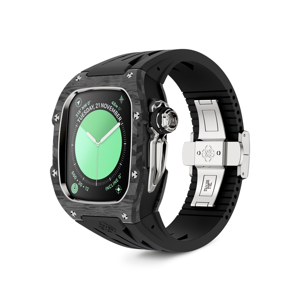 Корпус для Apple Watch 46mm - RSCIII46 - Silver Carbon